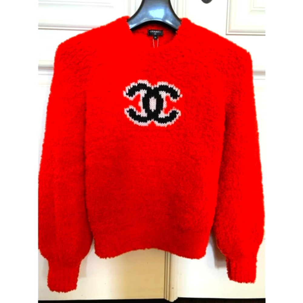 CC chanel runway kint sweater 2019